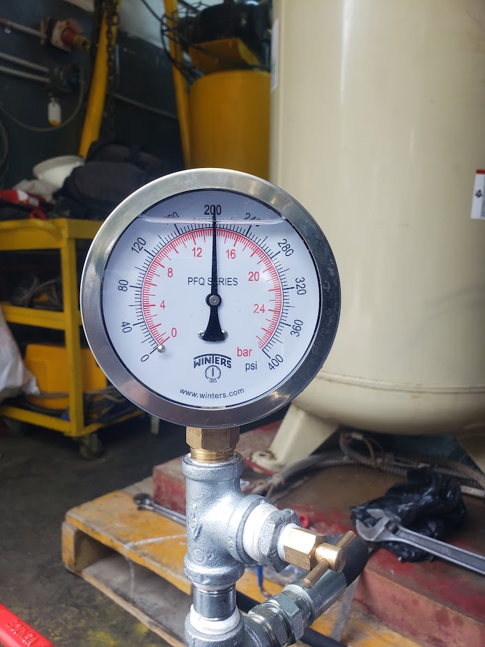 prueba hidrostática